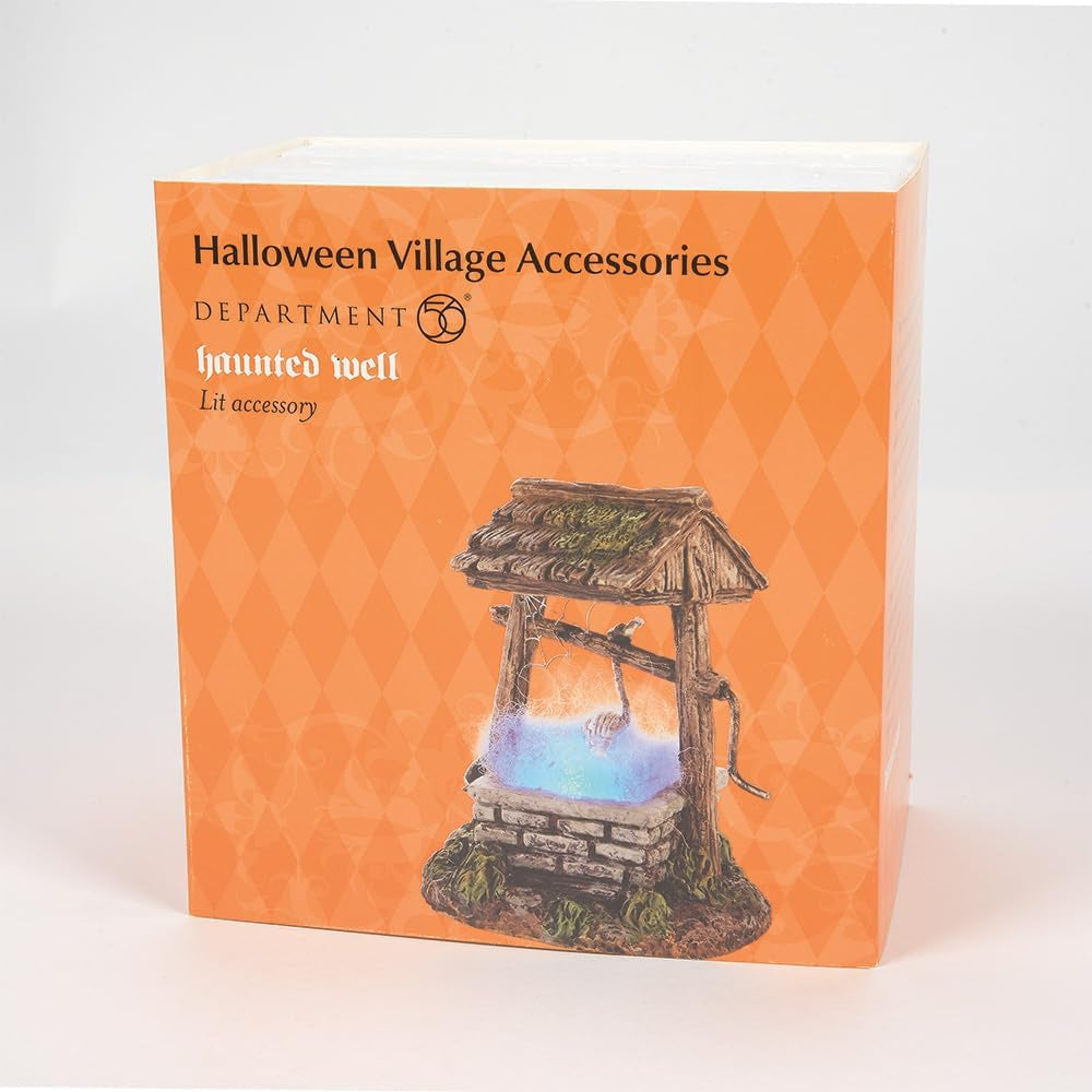 Accessories for Villages Halloween Haunted Well, 2.76 Inch