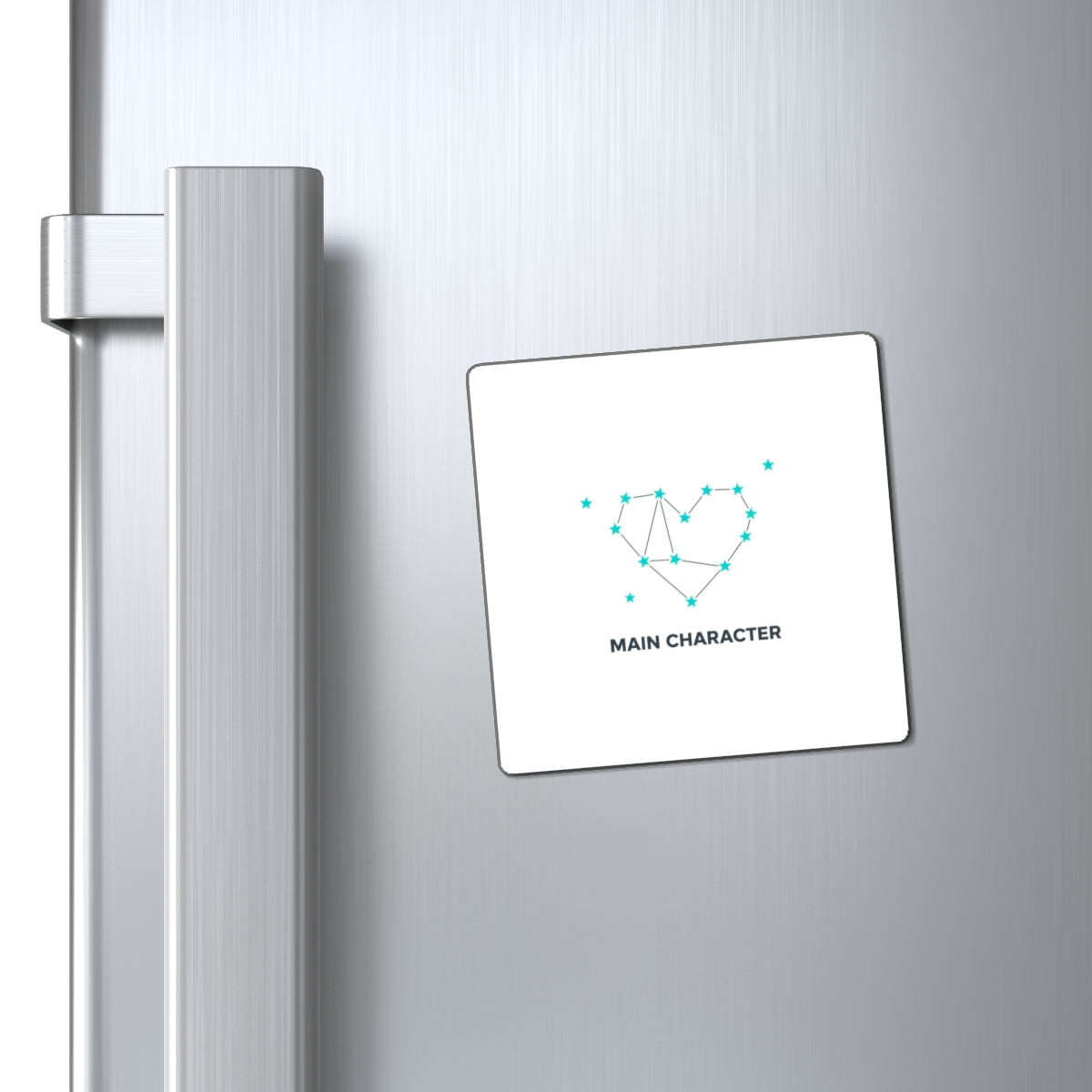 Constellation Heart Star Map | Sublimation Magnet for Fridge & Locker | Valentine & Galentine Gift for Teens | Y2K Aesthetic