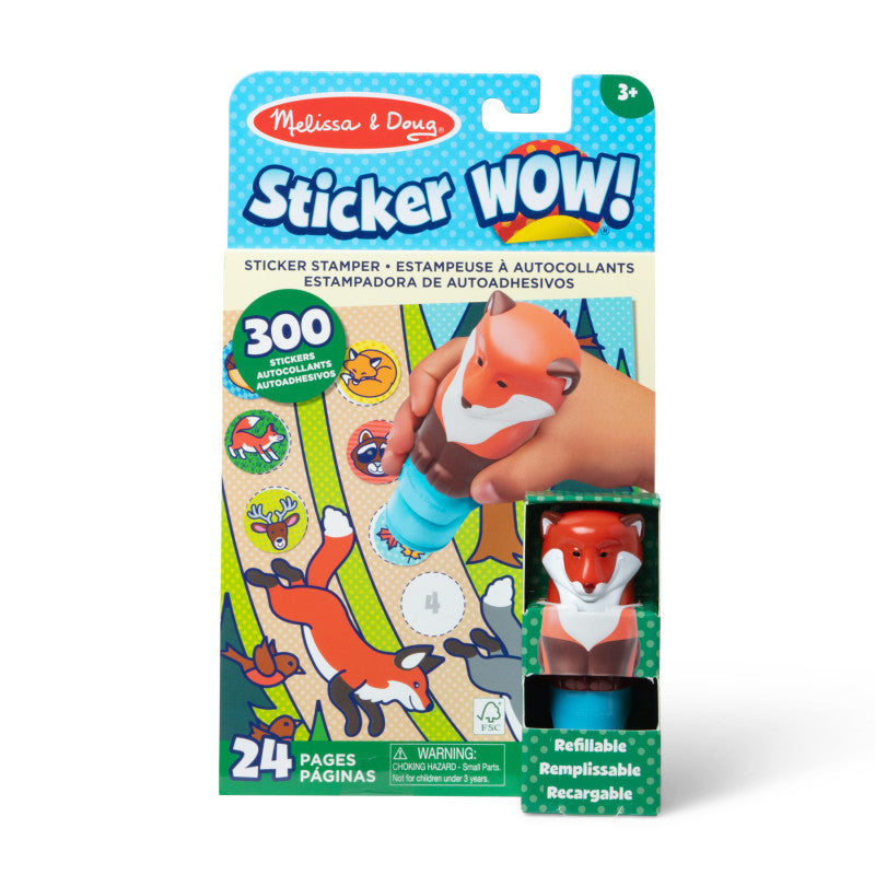 Sticker WOW! Activity Pad & Sticker Stamper - Fox