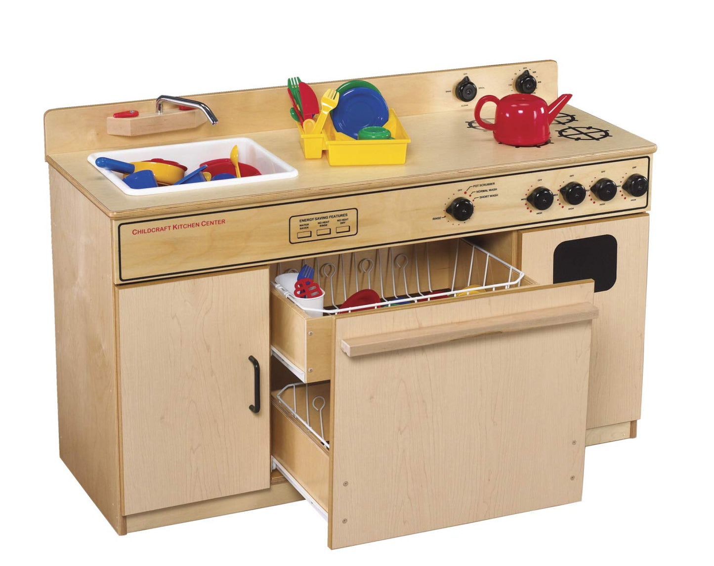 360396 All-In-One Kitchen Center, 27.75" Height, 16.25" Width, 43.5" Length, Natural Wood