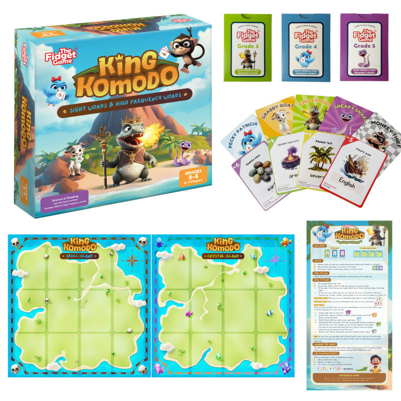 King Komodo Educational Game