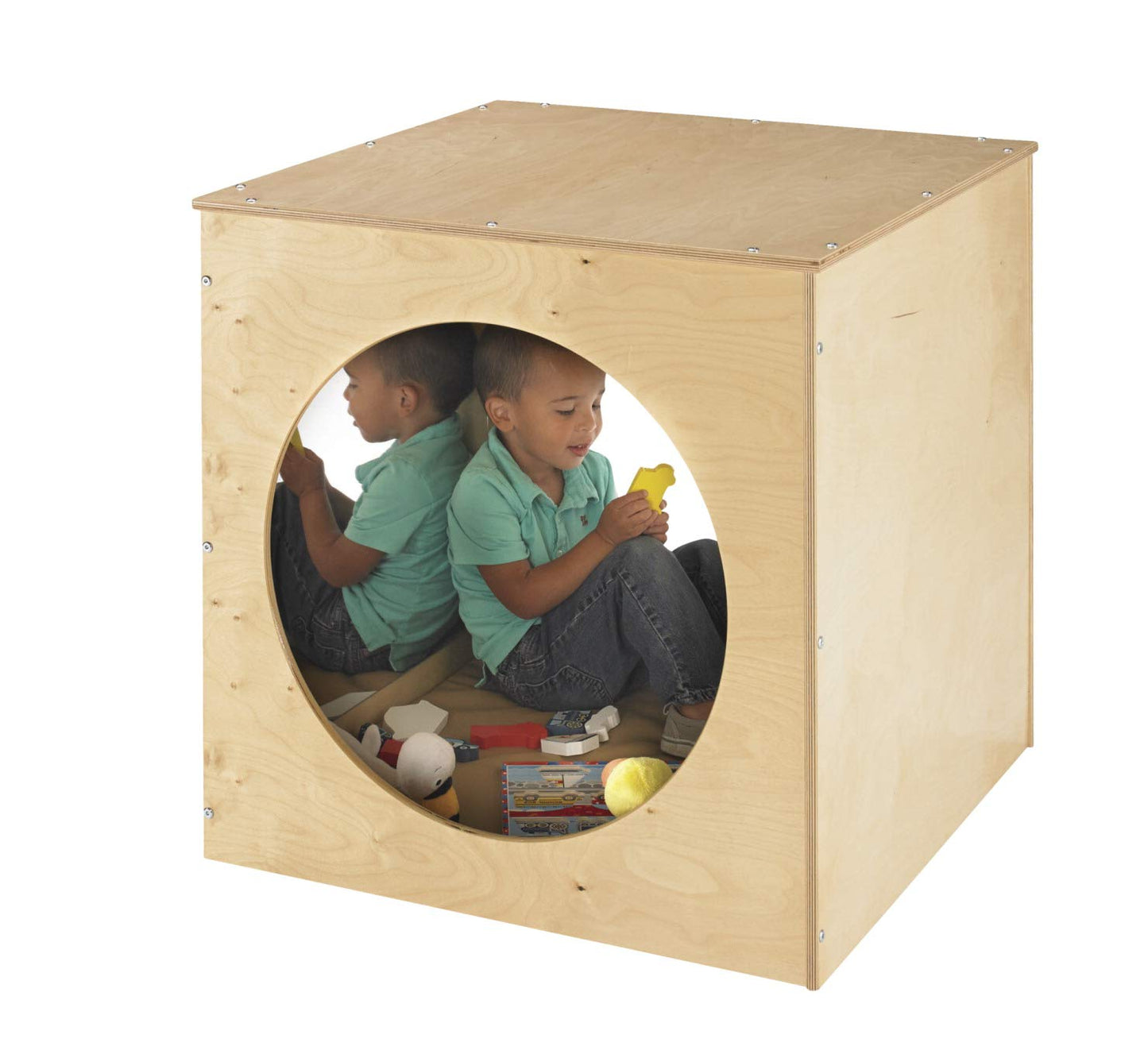 1491056 Reflection Cozy Cube, 30 X 30 Inches Height,30 Inches Width,30 Inches Length,Natural Wood
