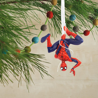 Marvel Spider-Man on Window Christmas Ornament