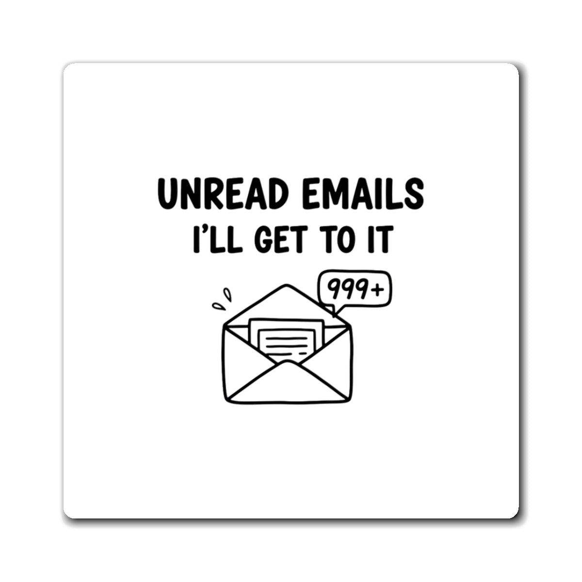Magnets, Unread Emails, Family Gift, Collector Item