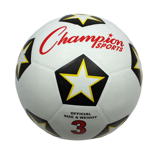 Rubber Cover Soccer Ball, Size 3