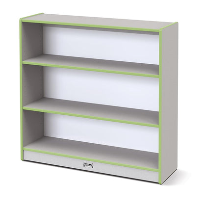 Rainbow Accents 0970JC130 Short Bookcase - Key Lime Green