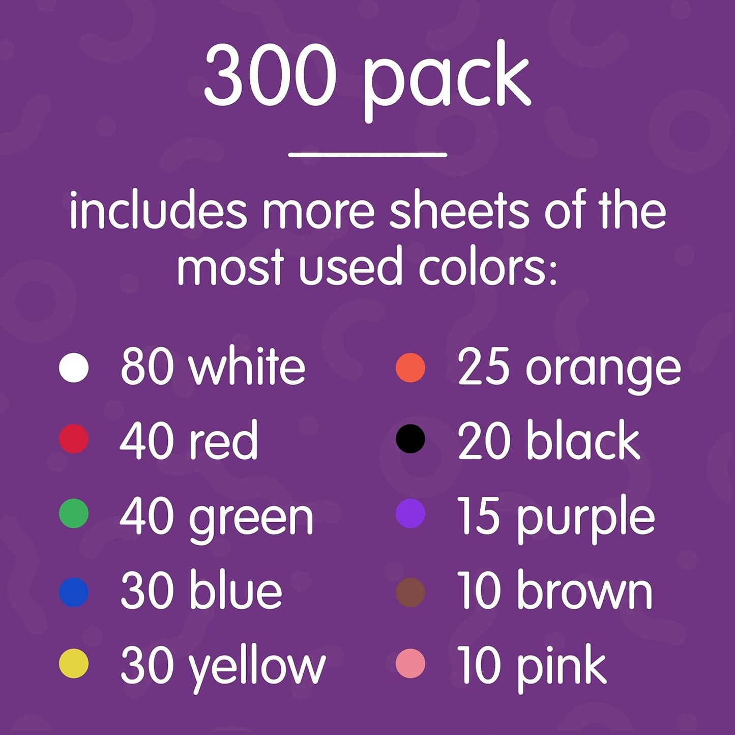 Construction Paper Pack, 10 Assorted Colors, 12 Inches X 18 Inches, 300 Sheets, Heavyweight Construction Paper, Crafts, Art, Kids Art, Painting, Coloring, Drawing, Creating, Arts and Crafts