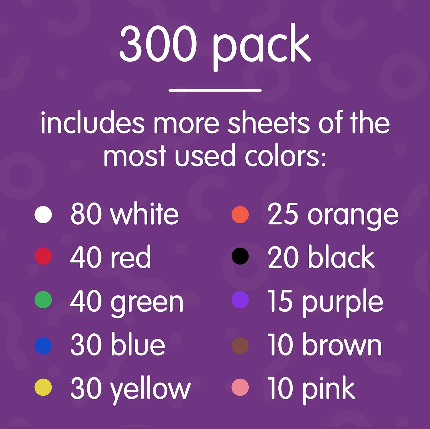 Construction Paper Pack, 10 Assorted Colors, 12 Inches X 18 Inches, 300 Sheets, Heavyweight Construction Paper, Crafts, Art, Kids Art, Painting, Coloring, Drawing, Creating, Arts and Crafts