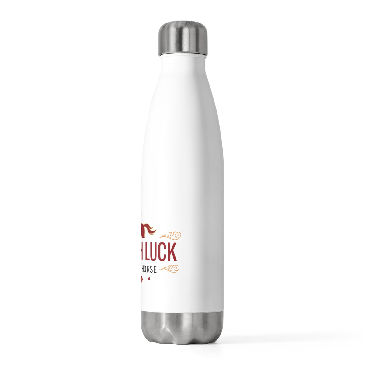 Lucky An Fire Horse 2026 Design | 20oz Insulated Stainless Steel Tumbler | Lunar New Year Gift for Family & Teachers | Red Gold Festive