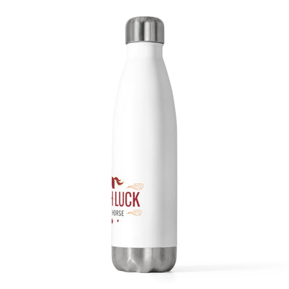 Lucky An Fire Horse 2026 Design | 20oz Insulated Stainless Steel Tumbler | Lunar New Year Gift for Family & Teachers | Red Gold Festive