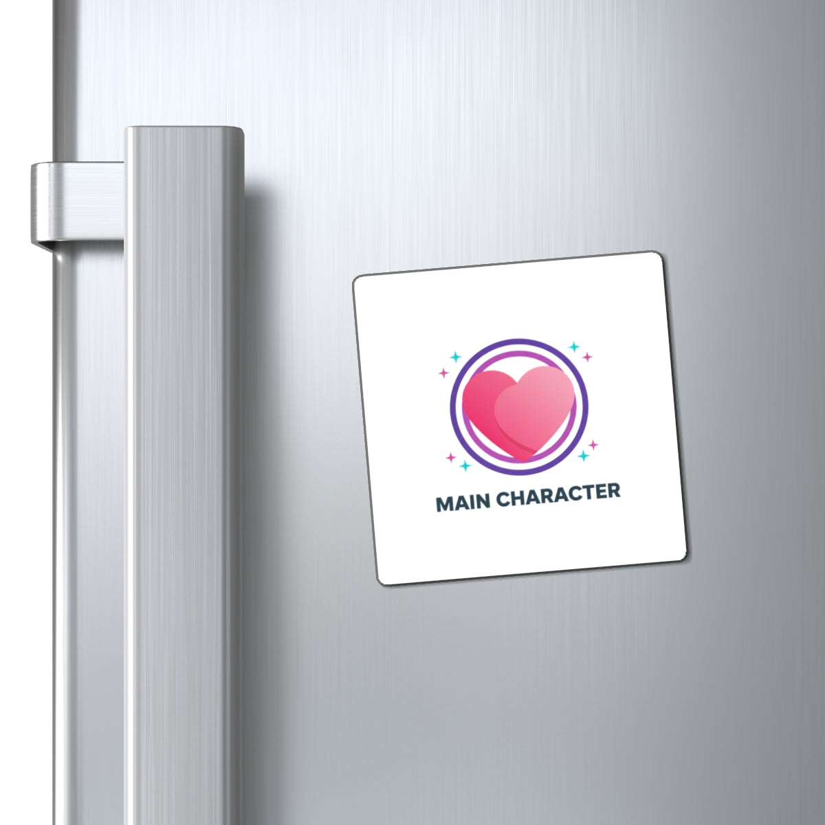 Aura Self Silhouette Gradient | Sublimation Magnets for Fridge & Locker | Galentine’s & Self-Love Gift | Y2K Aesthetic