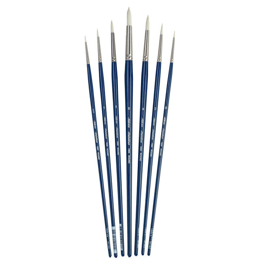 Bristlon Round Brushes, Set of 7