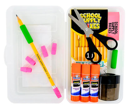 Back to School Supply Box Grades K-5 - School Supply Kit Back to School Essentials - 32 Pieces