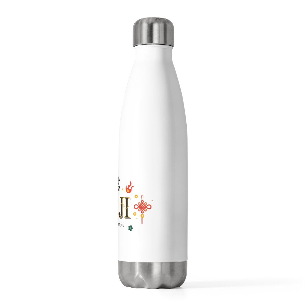 Da Ji Greeting Embossed | 20oz Insulated Stainless Steel Tumbler Bottle | Lunar New Year Gift for Family & Friends | Fire Horse 2026