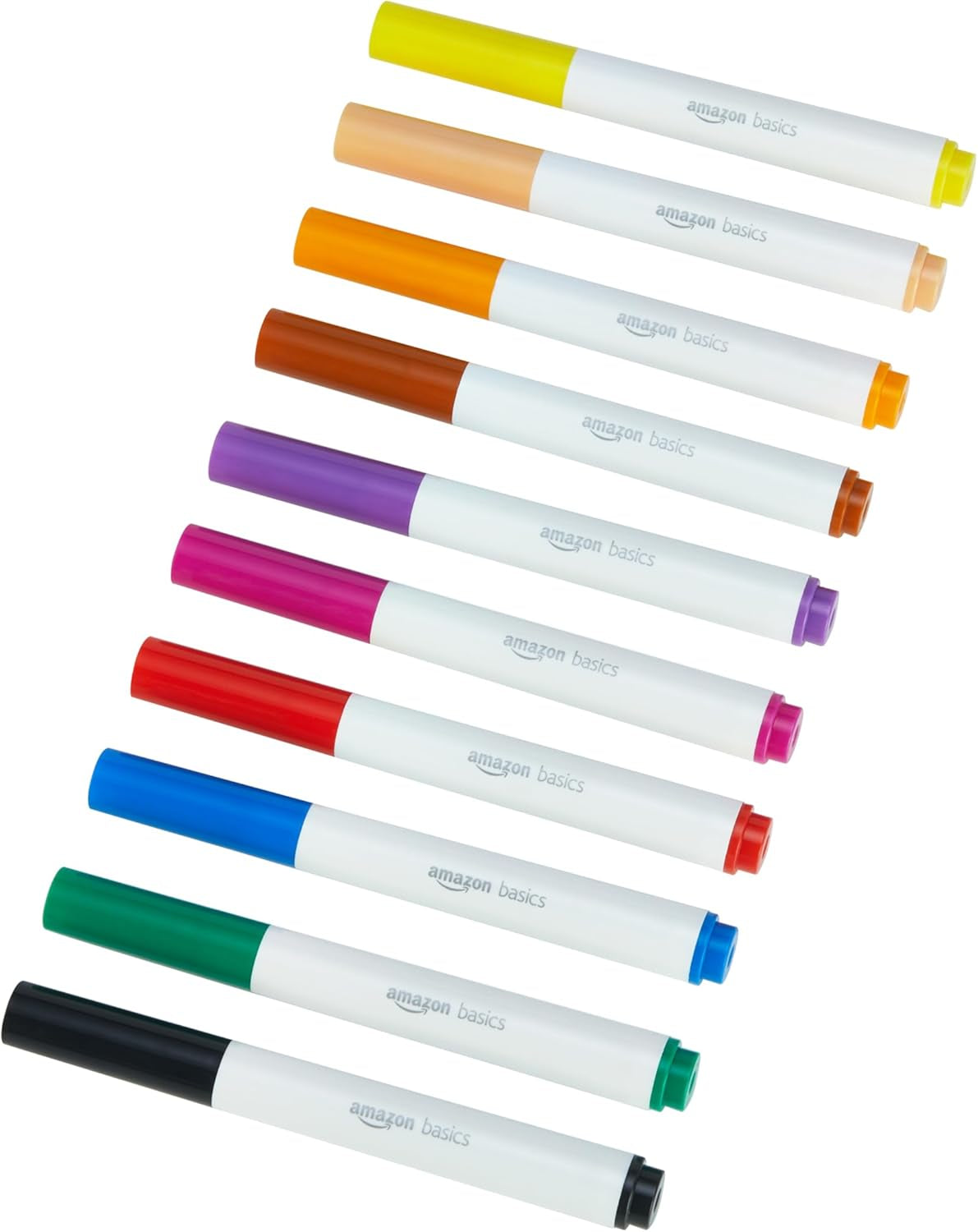 Broad Line 10 Count Washable Markers, 1 Pack, Multicolored