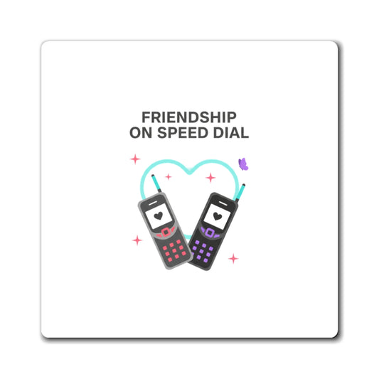 Galentine Squad Goals | Friendship Magnets Set | Bestie & Family Gift | Y2K Aesthetic Valentine Vibes