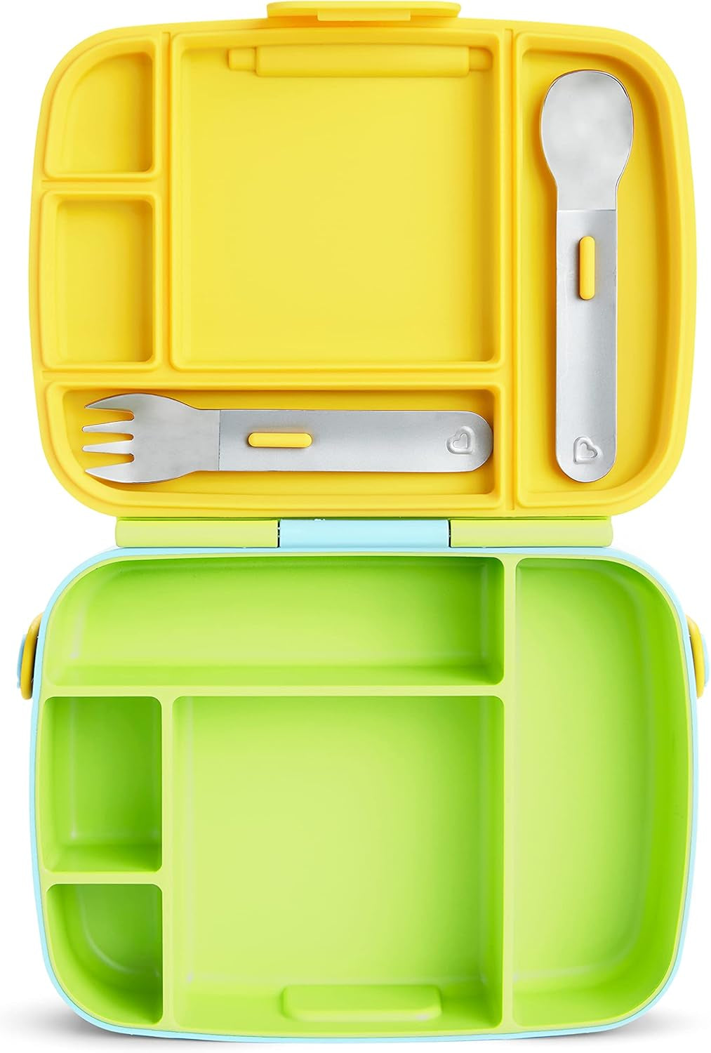 ® Lunch™ Bento Box for Kids, Includes Utensils, Green