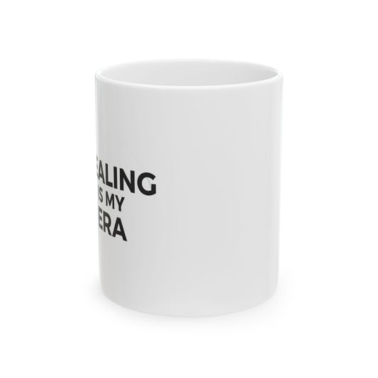 In My Healing Era | 11oz Ceramic Coffee Mug for Self-Care | Galentine’s & Friend Gift | Soft Gradient Aura Aesthetic