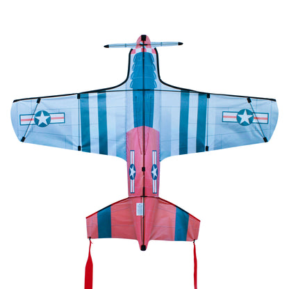 3-D P-51 Mustang Supersized Nylon Kite