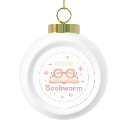 Christmas Ball Ornament – Little Bookworm
