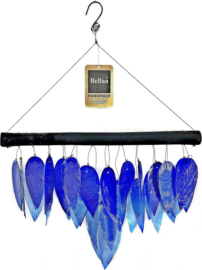 Wind Chime Colorful Sea Blue Outdoor Home Decor Shell Windchimes outside Garden Patio Backyard Farmhouse Home Decor 24490