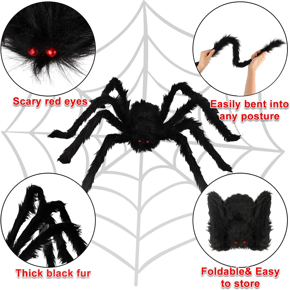 Halloween Spider Decorations