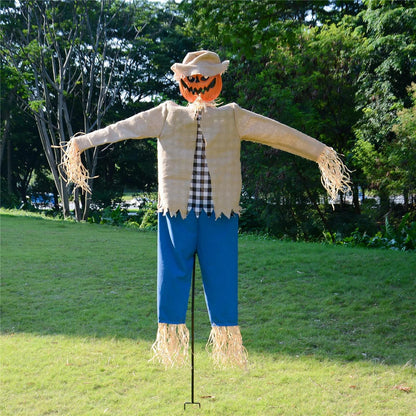 7.5 Feet Pumpkin Scarecrow