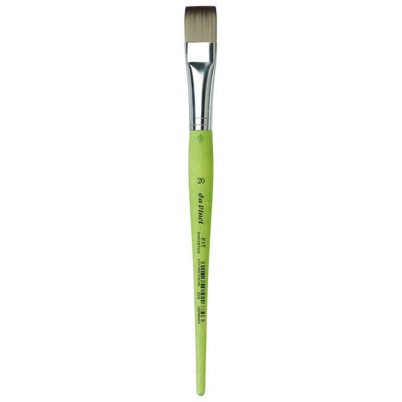 FIT Synthetics Student Brush, Synthetic, Acrylic & Tempera, Flat, Series 374, Size 20