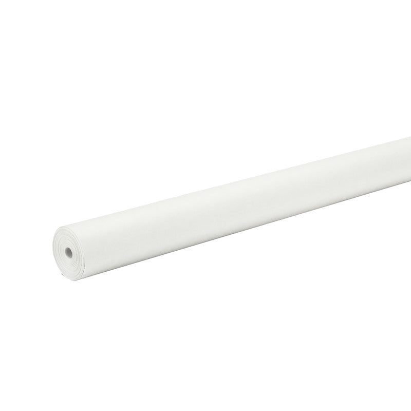 Colored Kraft Duo-Finish Paper, 48" x 200', White, 1 Roll