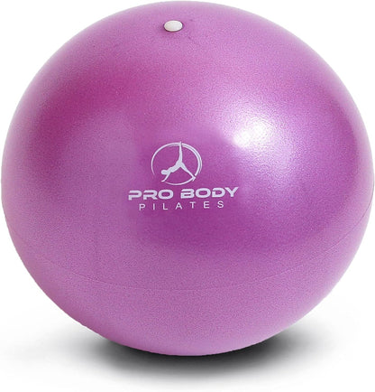 Ball Small Exercise Ball, 9 Inch Barre Ball, Mini Soft Yoga Ball, Workout Ball for Stability, Barre, Fitness, Ab, Core, Physio and Physical Therapy Ball at Home Gym & Office