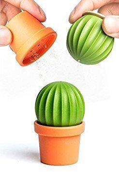 Novelty Salt and Pepper Shakers Cactus by Qualy Design Studio. Salt and Pepper