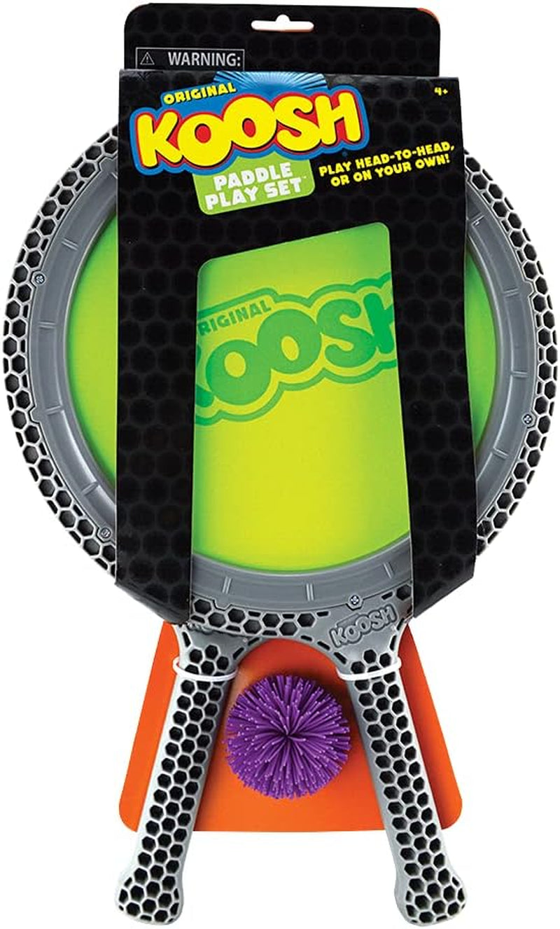 Double Paddle Playset -- Paddles and Ball for Added  Fun! -- Fidget Toy -- for Ages 6+