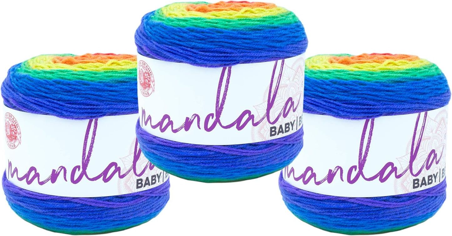 (1 Skein) Mandala Baby Yarn, Narnia, 1770 Foot (Pack of 1)