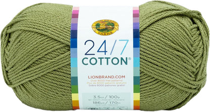 (1 Skein) 24/7 Cotton® Yarn, White