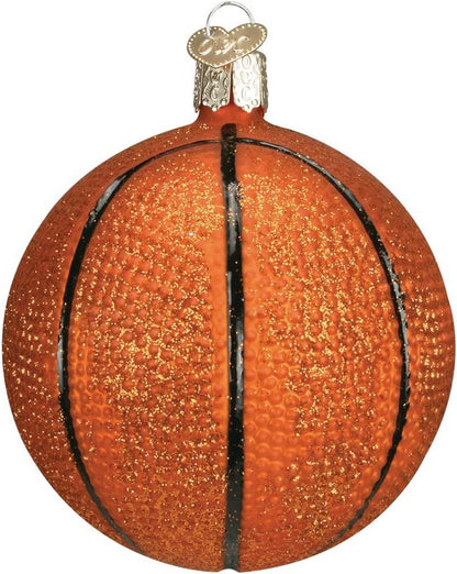 2020 Christmas Ornament Basketball Glass Blown Ornament for Christmas Tree