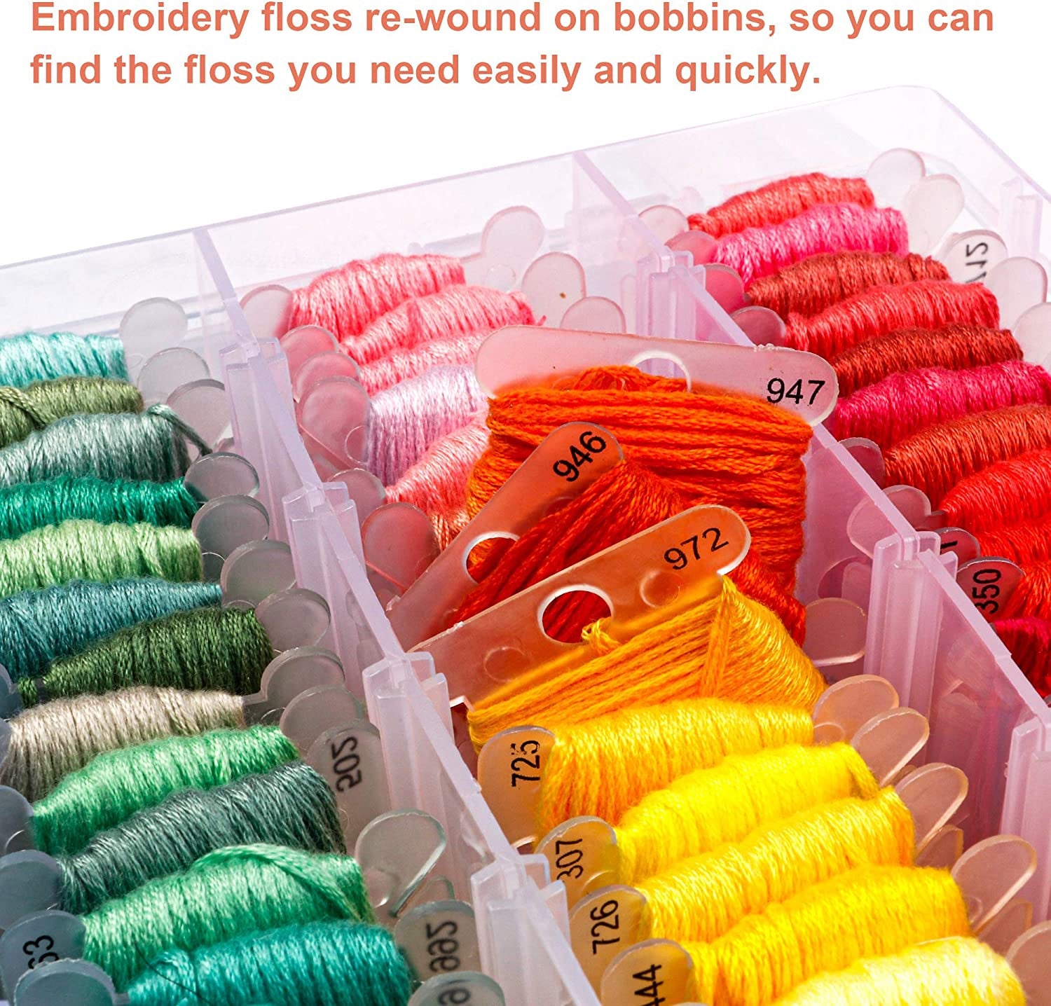 Embroidery Floss Kit, 364 Pack Embroidery Cross Stitch Kit with 200 Colors Friendship Bracelets Floss and Cross Stitch Tools for Embroidery and Friendship Bracelet String Make