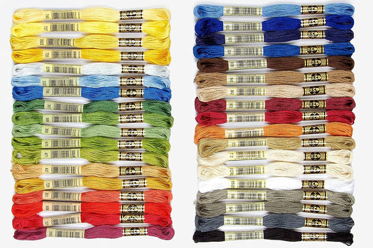 117F25HDC Embroidery Floss Pack 8.7Yd, Home Decor 36/Pkg