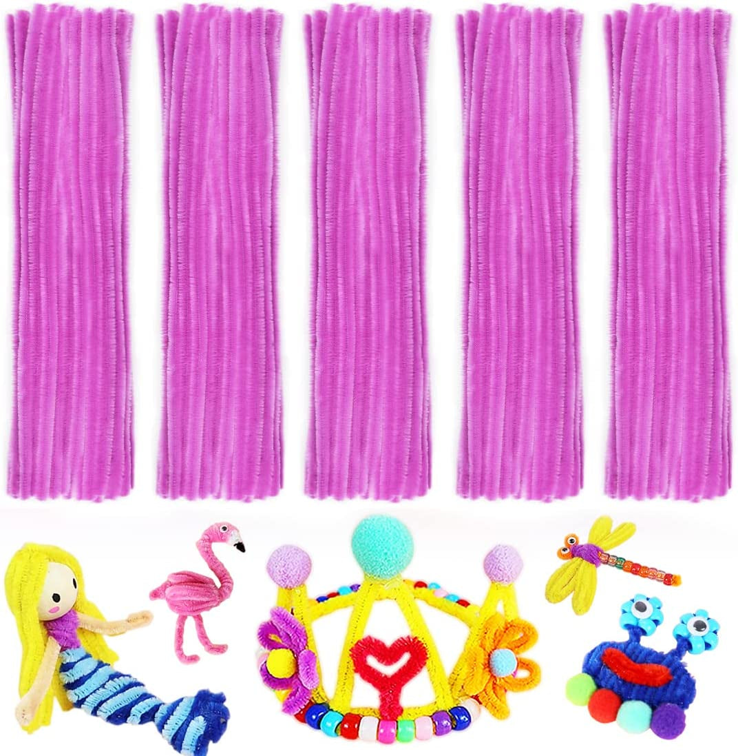 Pipe Cleaners, Pipe Cleaners Craft, Arts and Crafts, Crafts, Craft Supplies, Art Supplies (Orange)…