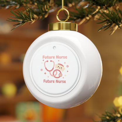 Ceramic Christmas Ornament - Future Nurse