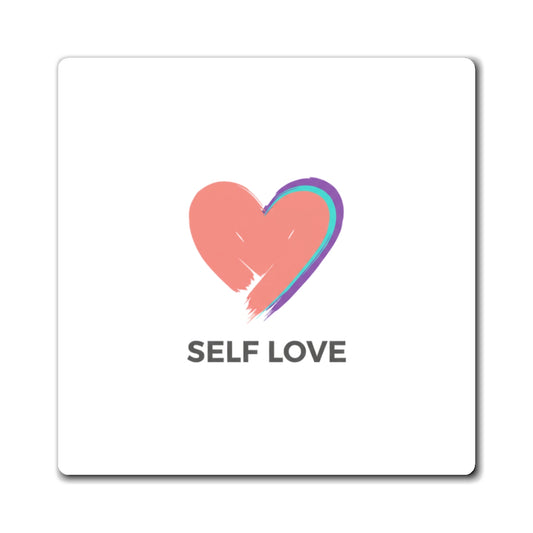 Brush Stroke Heart Magnet | Minimal Zen Fridge Decor | Valentine & Galentine Gift for Friends & Family | Japanese-Inspired Aesthetic