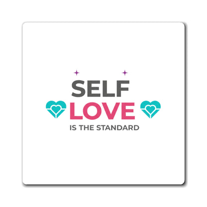 Self Love Gradient Affirmation | Sublimation Magnet Set + Sticker Vibes | Galentine’s & Teen Dorm Gift | Y2K Aesthetic