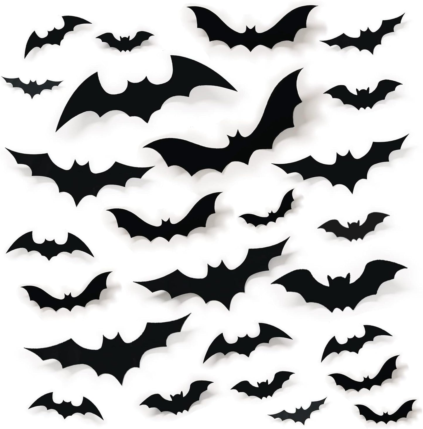 68Pcs Bat Wall Decor