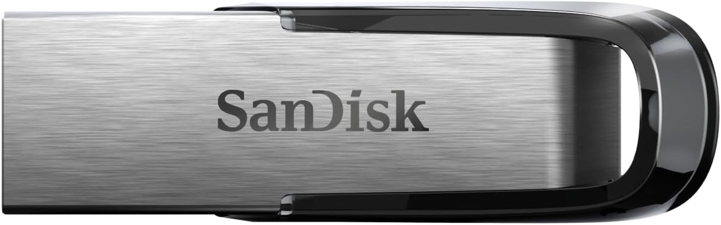 128GB Ultra Flair USB 3.0 Flash Drive - SDCZ73-128G-G46, Black