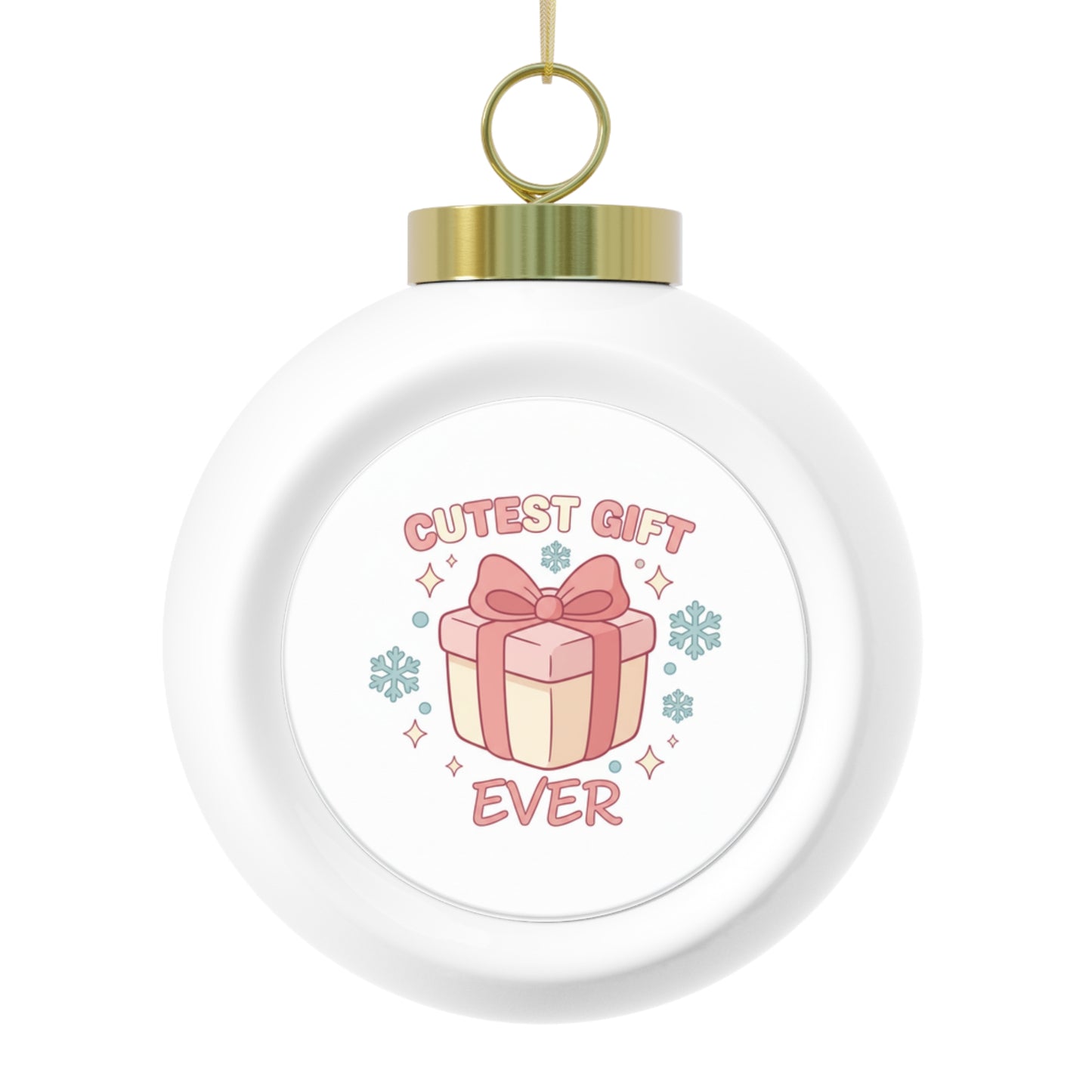 Ceramic Christmas Ball Ornament — Cutest Gift Ever