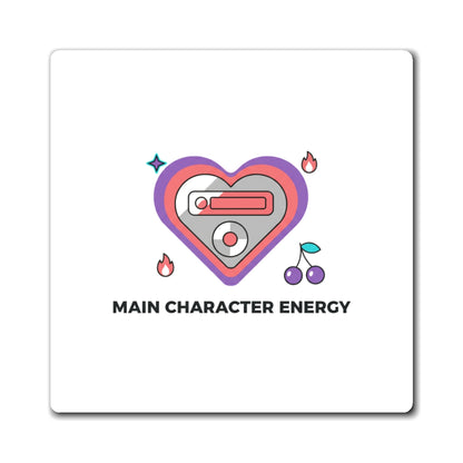 Y2K Holographic Chrome Icons | Aesthetic Fridge Magnets Set | Galentine’s & Valentine Gift for Gen Z | Retro 2000s Vibe