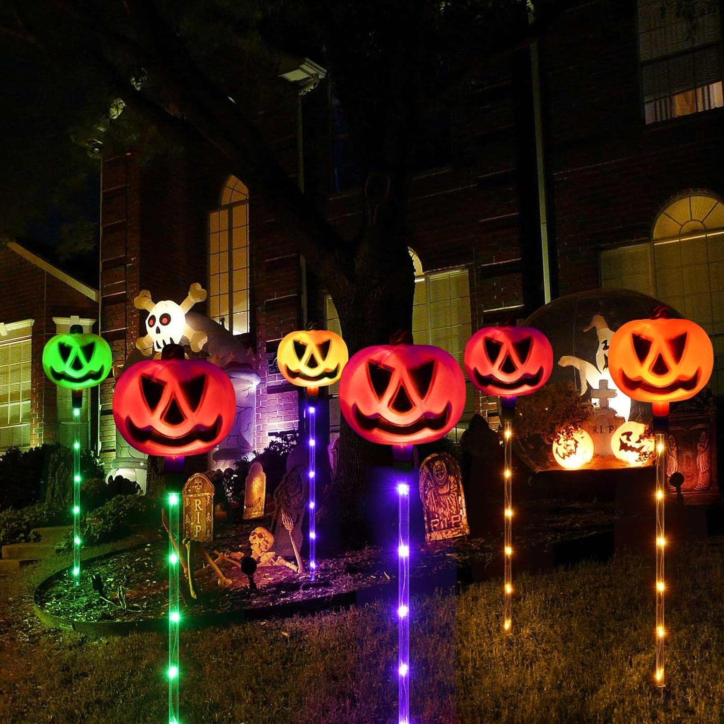 Pumpkin Pathway Lights