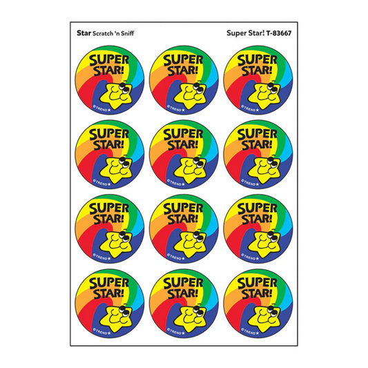 Super Star!/ Star Scent Stickers, 24 ct.