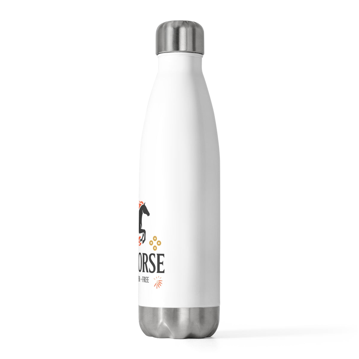 Fire Horse Lunar New Year 2026 | 20oz Insulated Stainless Steel Tumbler Bottle | Family & Teacher Gift | Red Gold CNY Style