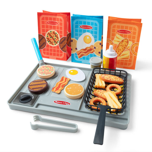 Flip & Fry Grill Play Set with Water WOW! Color Reveal