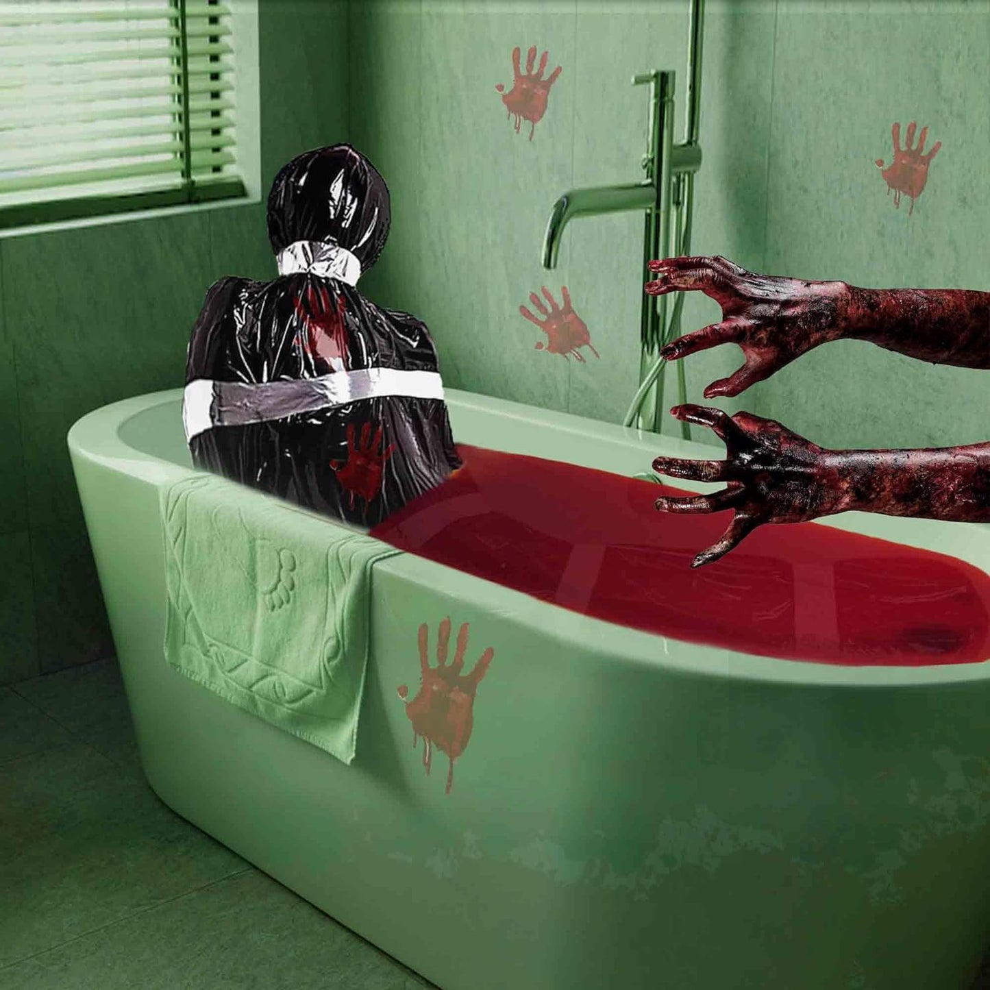 2Pack Halloween Body Bag Corpse Decorations Dead Corpse 60 Inch Outdoor Hanging Death Victim Props Decorations Scary Fake Body Bag Indoor Outdoor Coffin Props Creepy Decor Haunted House Decorations